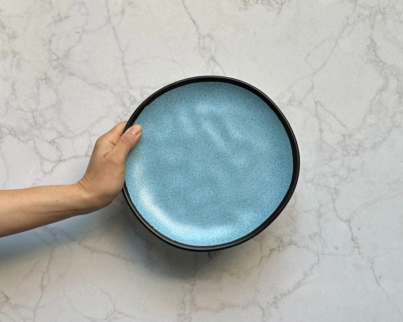 Vajilla Pottery Market Azul (Melamina) - Arantimx