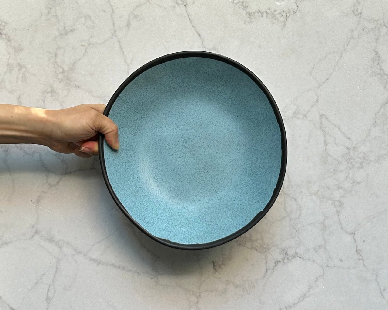 Vajilla Pottery Market Azul (Melamina) - Arantimx
