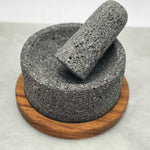 Molcajete Piedra/Madera - Arantimx