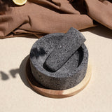 Molcajete Piedra/Madera - Arantimx