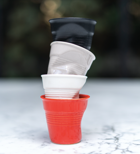 Vasos Arrugados Espresso REVOL (Set 6 Piezas) - Arantimx
