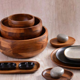 Acacia Salad Bowls - Arantimx