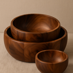 Acacia Salad Bowls - Arantimx
