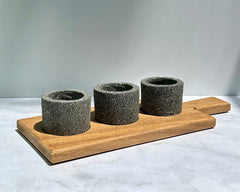 Salseros Piedra/Madera - Arantimx