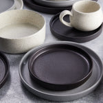 Vajilla Rustic Black (Set 12 Piezas/4 Personas) - Arantimx