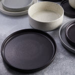 Vajilla Rustic Black (Set 12 Piezas/4 Personas) - Arantimx