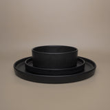 Vajilla Rustic Black (Set 12 Piezas/4 Personas)