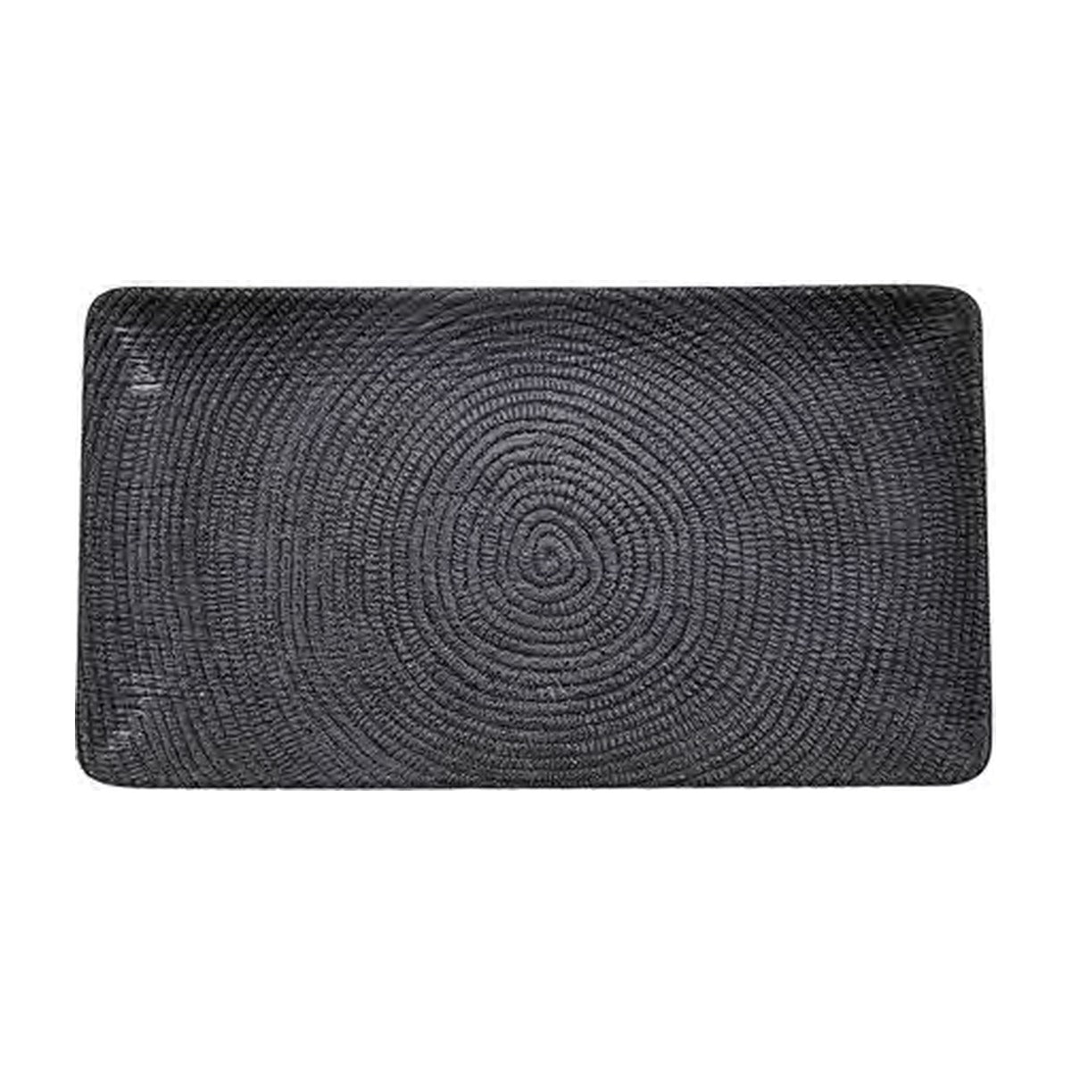 Halo Black — Platón 24 x 14 cm