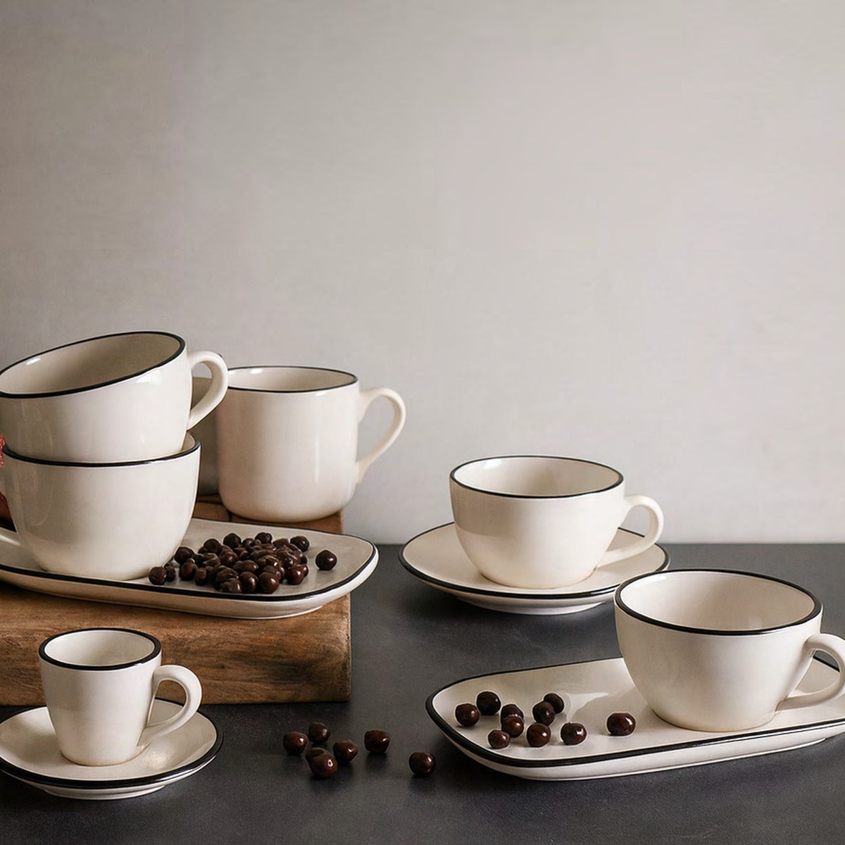 Tazas Modest Coffee Bar (Set 4 Piezas) — Aranti