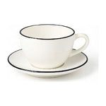 Tazas Modest Coffee Bar — Taza 11.5 oz con Plato
