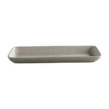 Platón Rectangular Rustic Moon REVOL — Platón 36 x 14 cm