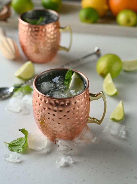 Moscow Mule Mugs (Set 6 Piezas)