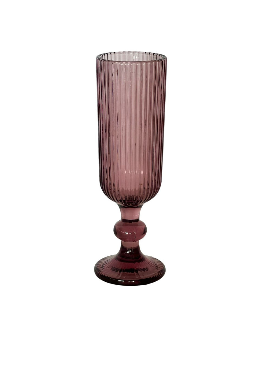 Ribbed Collection Rosa (Set 6 Piezas)